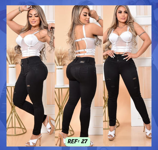 Jeans Levanta Cola Ref 27