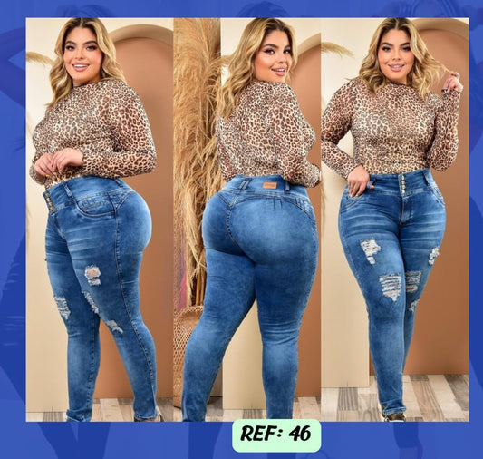 Jeans Levanta Cola PLUSS Ref 46