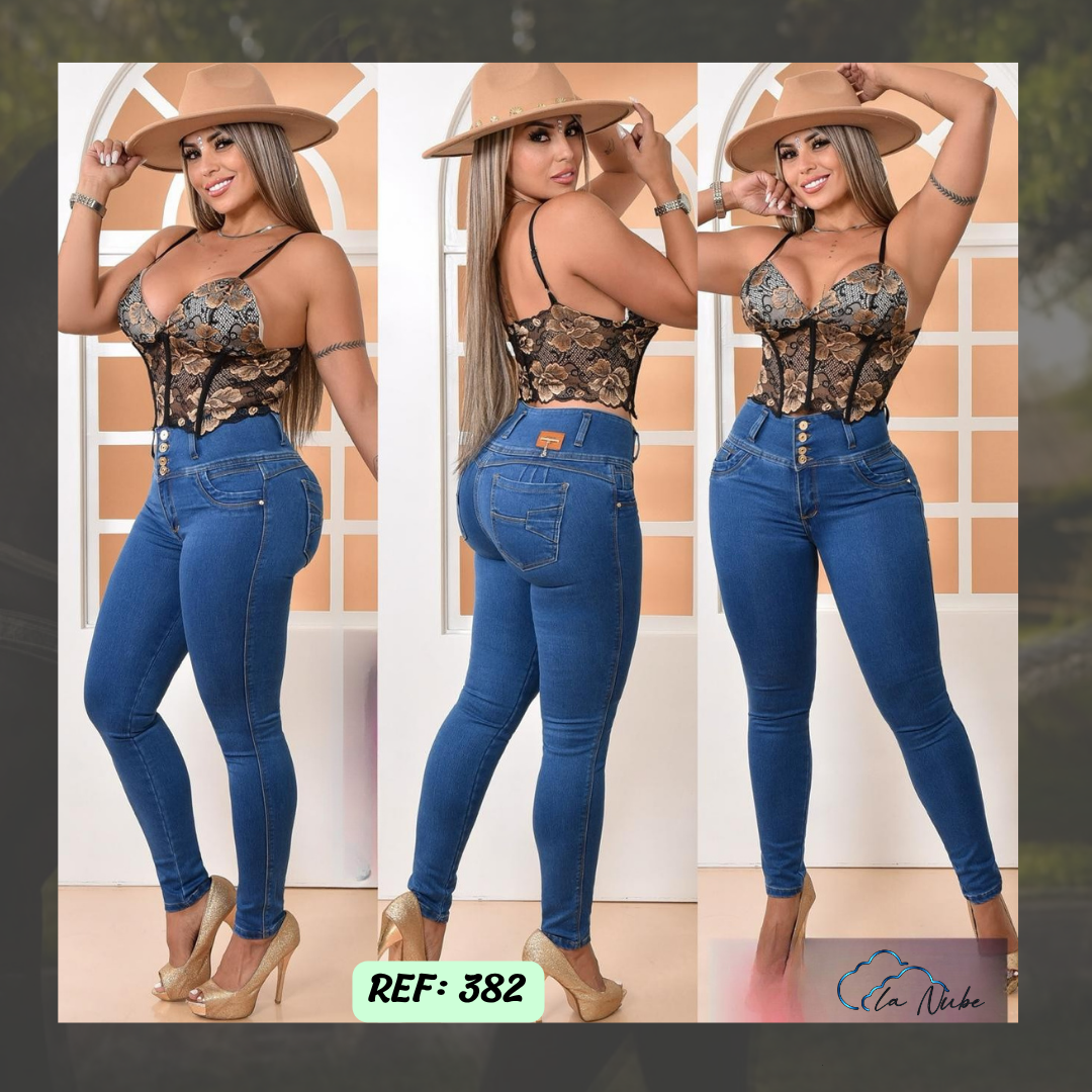 Jeans Levanta Cola Ref 382