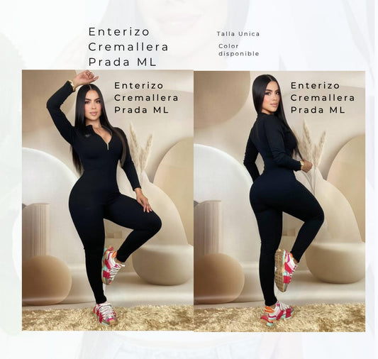 Enterizo Cremallera Prada ML