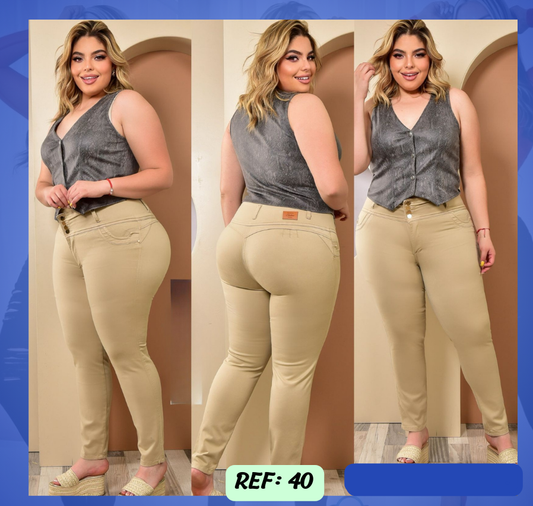 Jeans Levanta Cola PLUSS Ref 40