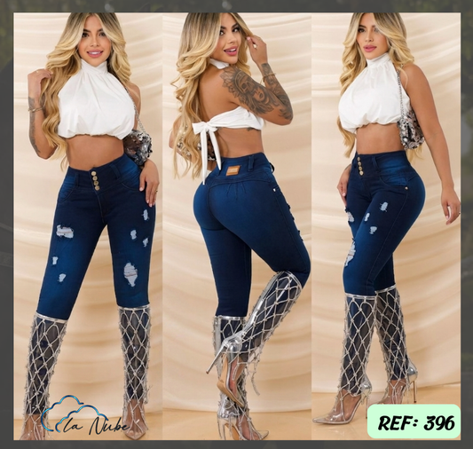 Jeans Levanta Cola Ref 396