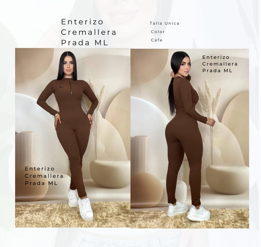 Enterizo Cremallera Prada ML