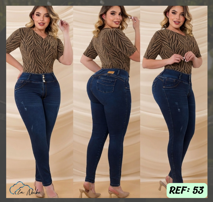Jeans Levanta Cola PLUSS Ref 53