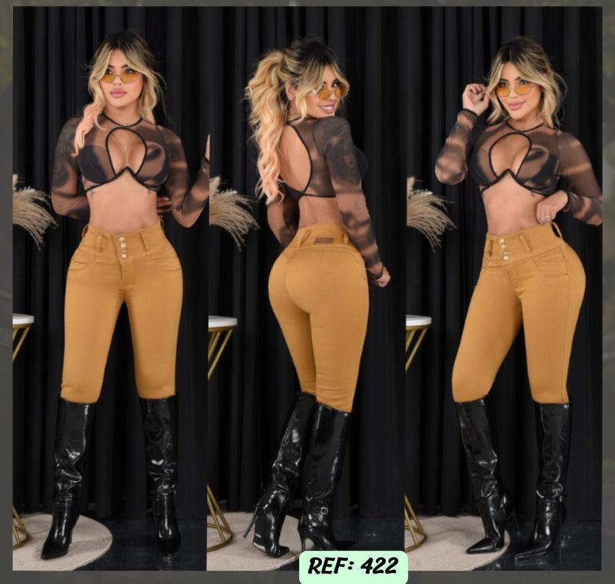 Jeans Levanta Cola Ref 422