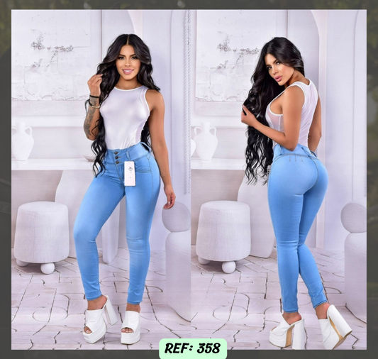 Jeans Levanta Cola Ref 358