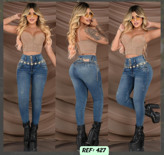 Jeans Levanta Cola Ref 427