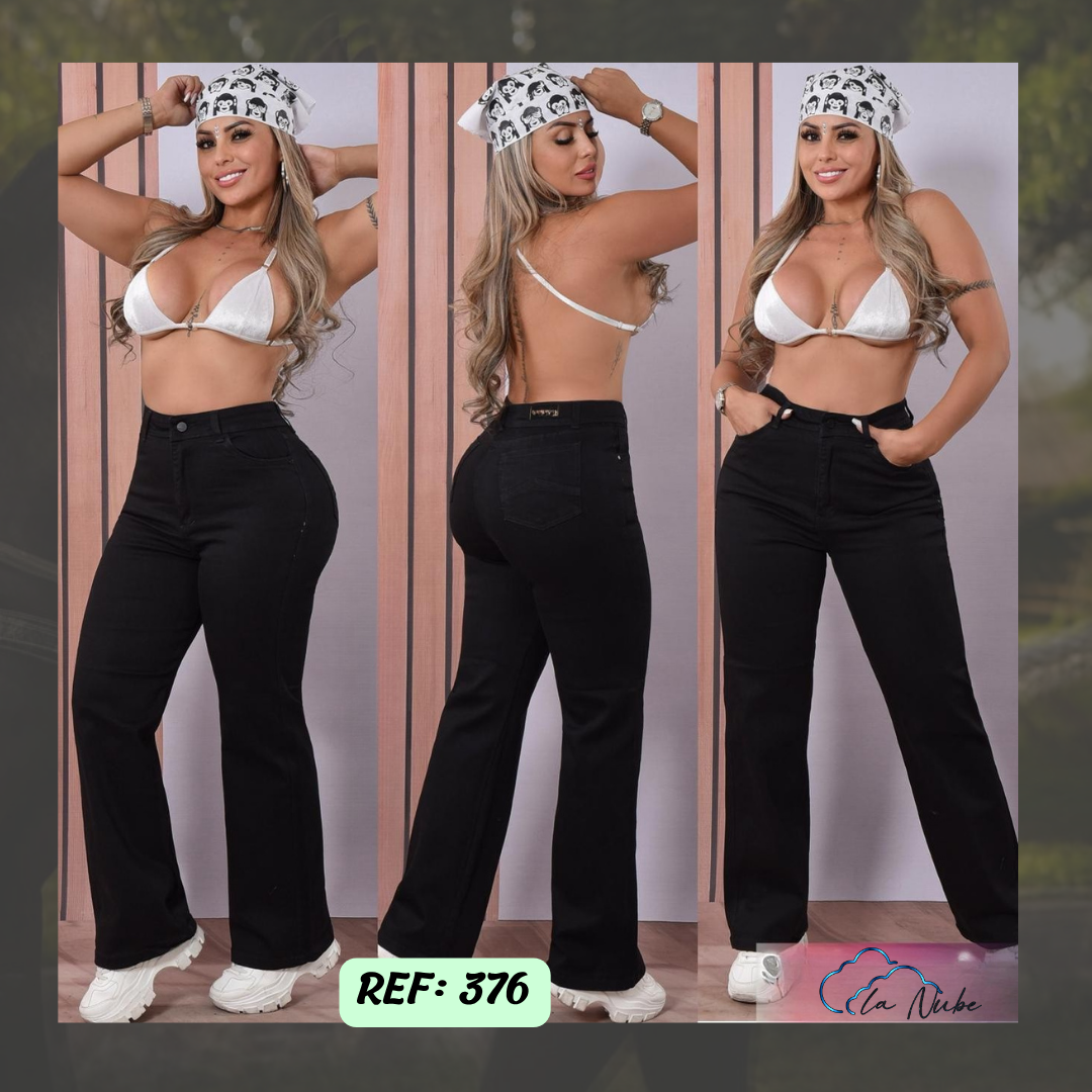 Jeans Colombiano Palazzo Ref 376