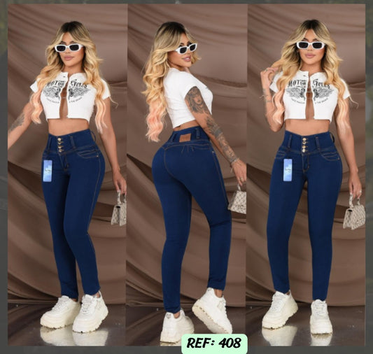 Jeans Levanta Cola Ref 408